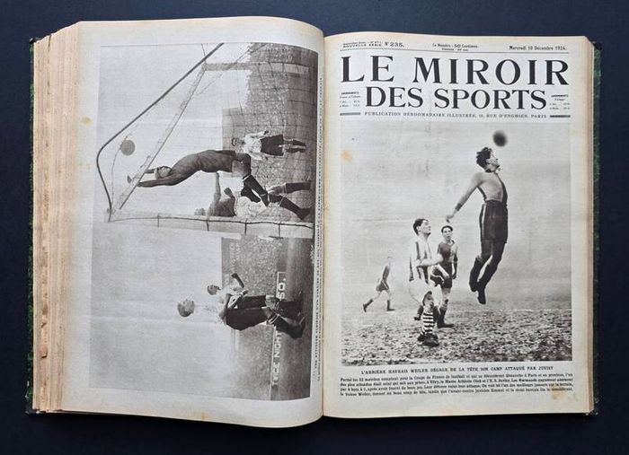 Le Miroir des Sports 1924  1925  Complete Bound Volume 686 Pages Paris Olympics