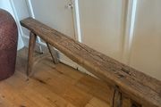 Primitive rustic bench