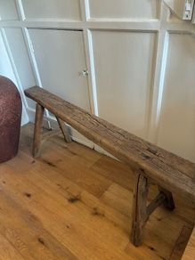 Primitive rustic bench