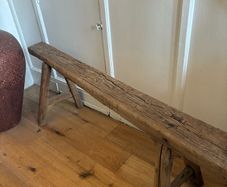 Primitive rustic bench