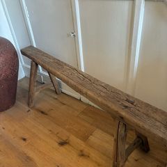 Primitive rustic bench
