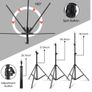 45111 2x 188 Led Photo Studio Dimmable Fill Light Image 4
