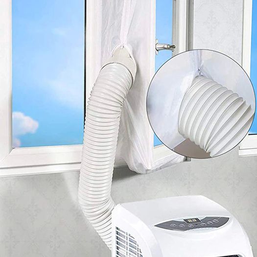 BRAND NEW Window AirLock Plate for Mobile Air Conditioner Accessories Waterproof Soft Baffle Window Air Vent Air Outlet Pipe Seal Window