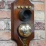 Antique Wooden Wall Telephone Image 2