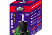 Aqua Nova NSF-C350L Corner Sponge Filter For Aquarium Up To 350L