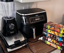 Ninja Air Fryer + Tefal Blender + Tefal Wafle Maker