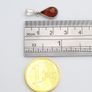 925 Sterling Silver & Natural Baltic Amber Minimalist Pendant Image 10