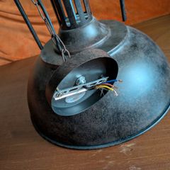 FRIDEKO HOME Industrial Barn Pendant Light