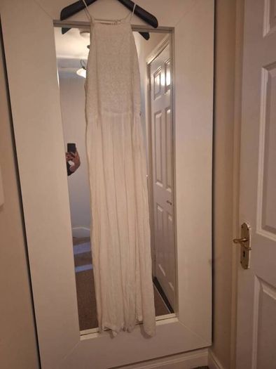 Fabulous white Superdry jumpsuit