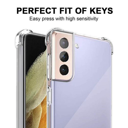 For Samsung Galaxy S21 Plus Case ShockProof Soft Phone Cover Clear TPU New - FHT32SMK2
