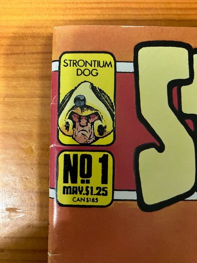 Comic: 'Strontium Dog' no. 1 / 1975