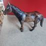 BLACK AND BROWNE Bruder Model Toy Horse Figurine made in Germany Farm Animal 2008. Image 2