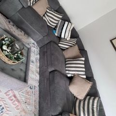 corner sofa & Swivel love seat