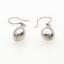 925 Vintage Sterling Silver Teardrop Earrings Image 7