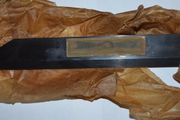 Precision Machinist's Straight Edge 320 mm / 12.6". with double-sided bevel.