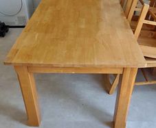 Very Solid White Oak 6Ft Kitchen Dining Table - Can Deliver