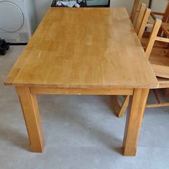 Very Solid White Oak 6Ft Kitchen Dining Table - Can Deliver
