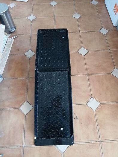 Two truck ramps