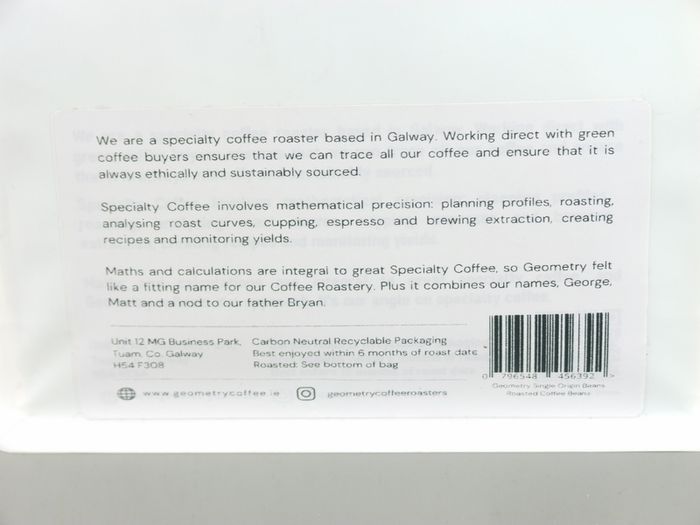 Geometry Decaf Coffee Beans 250g