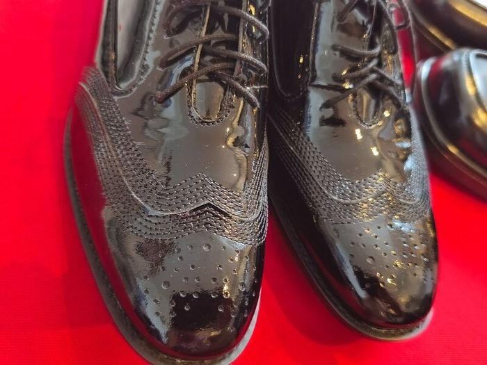 Women's leather shoes.