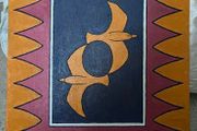 Large Painting 'BirdsEgg' by renowned artist - David Foley