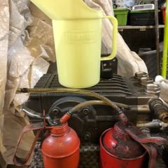 Duckhams oil jug