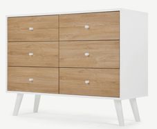 Made.com Larsen wide chest of drawers