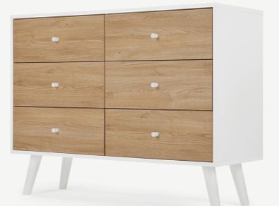 Made.com Larsen wide chest of drawers