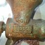 Old Table Top Harper Manual Meat Mincer. Postage Available or Collection, It is designed for grinding meat to make products such as sausages, burgers, or meatloaf.The cast iron body Image 5