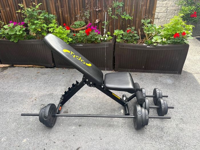 Adjustable Weight Bench Set