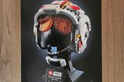 lego star wars helmet 75327 Luke Skywalker(red five)