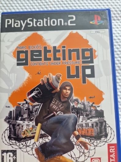Marc Ecko s Getting Up PlayStation2 Ps2 Games Original