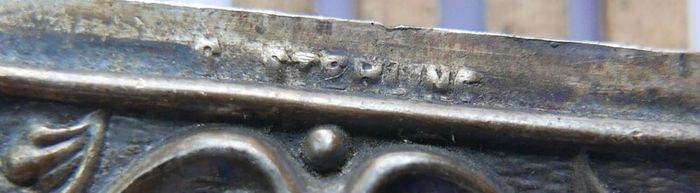 RARE!! Antique Sterling Silver Engraved Matchbox Pendent MATCH SAFE Vesta Case - Late 1800s
