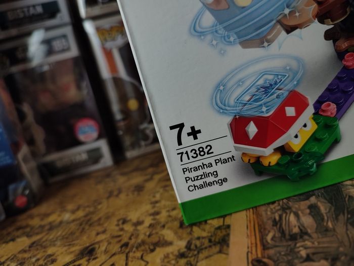 Super Mario Lego ! Piranha Plant Puzzling Challenge ! Expansion Set ! 71382 !