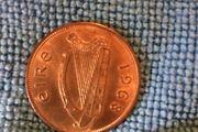 1968 Irish penny 1d pingin