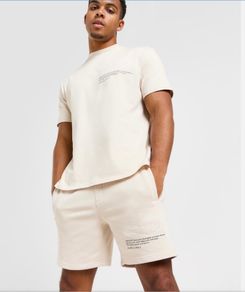 Mens Mercier Caruso Shorts cream colour Small