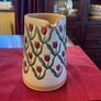 Nicholas Mosse Red Tulip Vintage cylinder jug .7 and a half inches in height Image 4