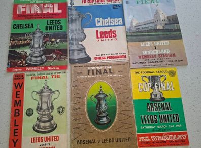 leeds cup final programmes