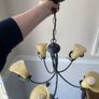 5 light chandelier Image 4