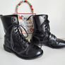 Dr Martens 10 eye 1490 black vintage england ankle boots UK3 EU36 US5 Image 5