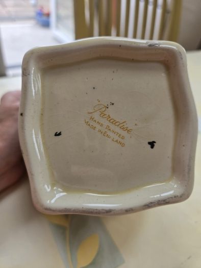 Vintage 1930s Royal Winton Grimwades 'Paradise' Biscuit Barrel