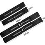 4PCS Car Door Sill Guard Sticker Accessories For BMW X6 Image 2