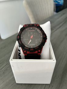 Skechers Men's Downey Polycarbonate Automatic Watch with Nylon Strap, Black RRP 65