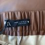 Zara Faux Leather Brown  Culottes.   S. M - 14.  B.N.W.T Image 7