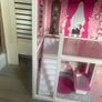 Large 3-Story Wooden Dollhouse with Furniture (1.16m Tall) Image 7