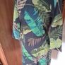 Stunning Heavy Cotton Dress by Oui Size 12 Image 3