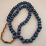 Antique Venetian Style Dotted Skunk Glass Beads Strands 10-12mm Image 10