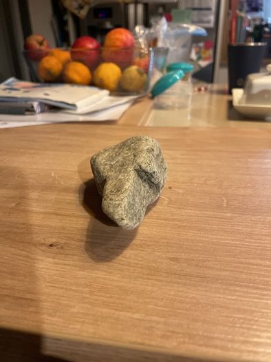 Rock shaped like a middle finger