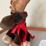 Festive moose soft toy and Santa Express Children's Christmas cup Image 8