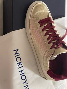 Nicky Hoyne Gold trainers